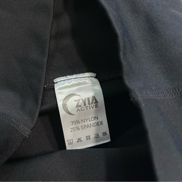 Zyia Active Brilliant Hi-Rise Leggings Black Size 4 - Picture 5 of 5